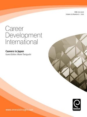 cover image of Career Development International, Volume 11, Issue 3